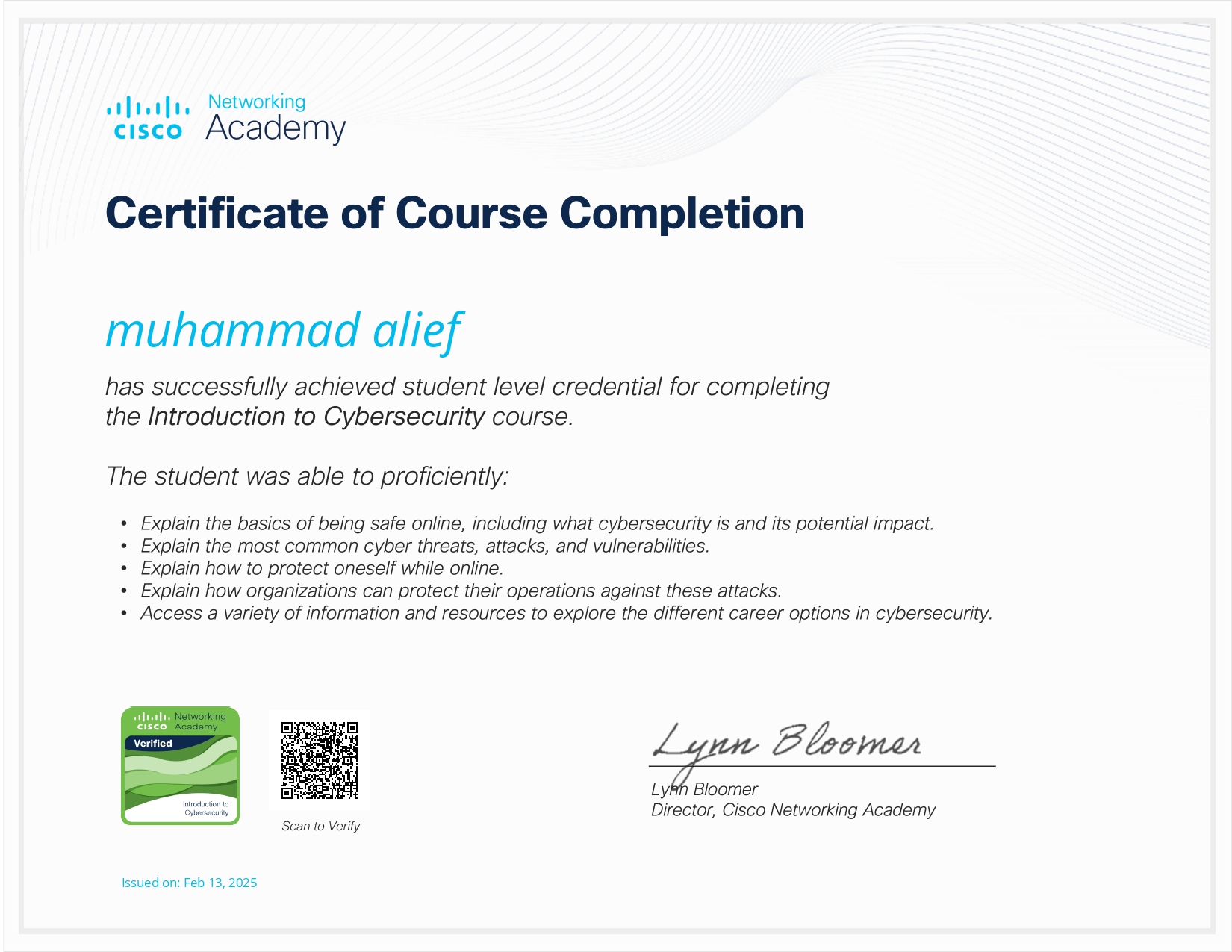 certificate 6